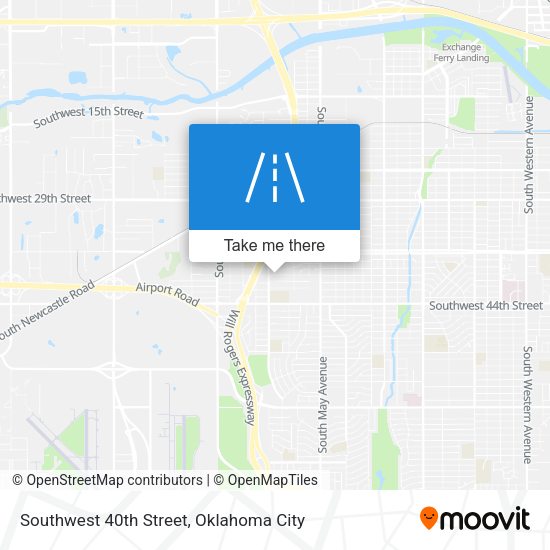 Mapa de Southwest 40th Street