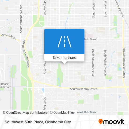 Mapa de Southwest 59th Place