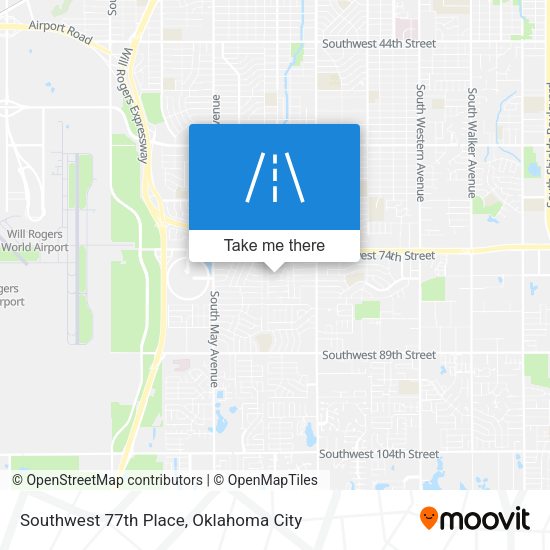 Mapa de Southwest 77th Place