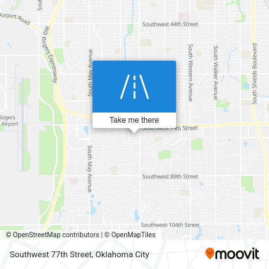 Mapa de Southwest 77th Street