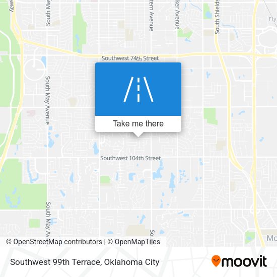 Mapa de Southwest 99th Terrace