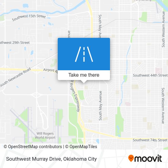 Southwest Murray Drive map