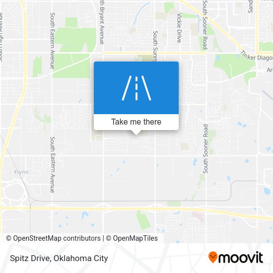 Mapa de Spitz Drive