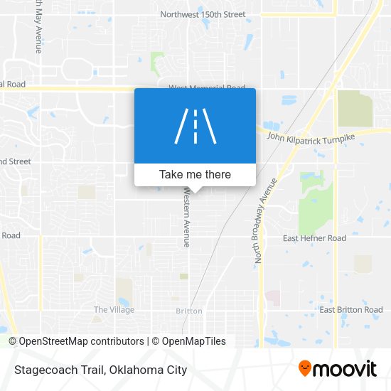 Stagecoach Trail map