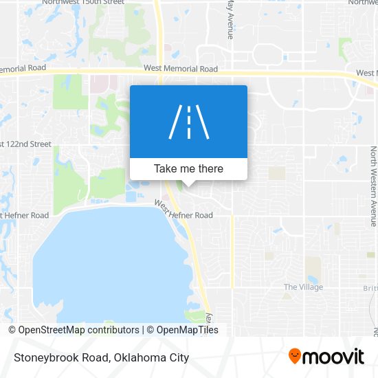 Stoneybrook Road map