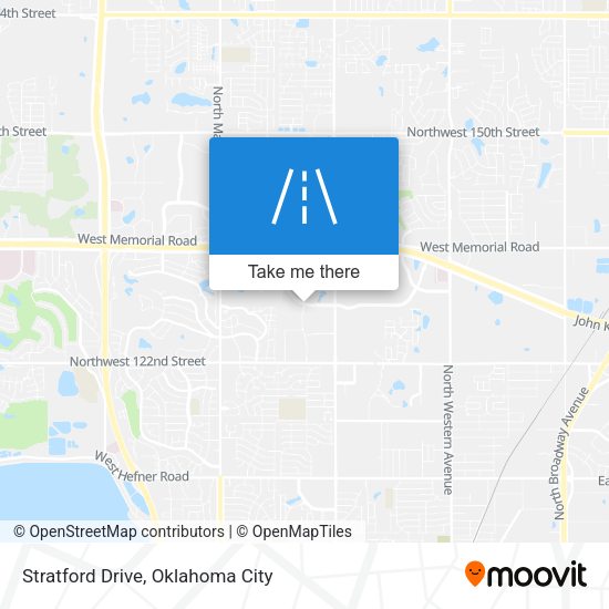Stratford Drive map