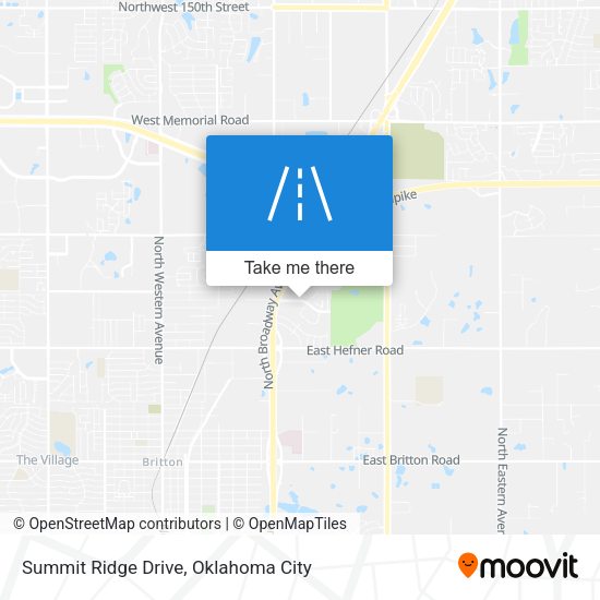 Summit Ridge Drive map