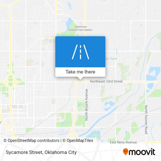 Mapa de Sycamore Street