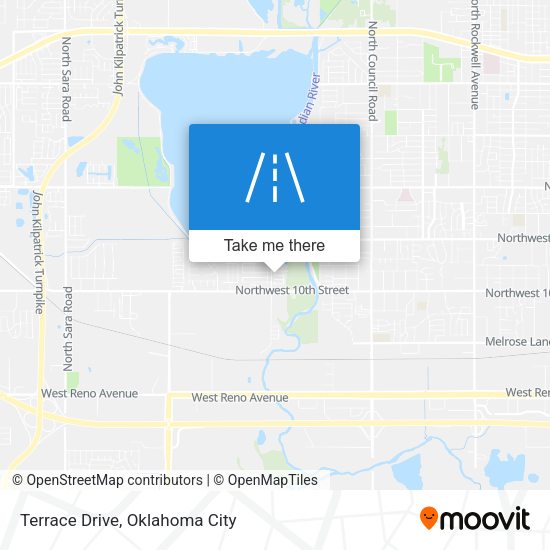 Mapa de Terrace Drive