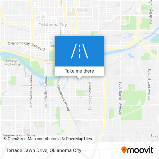Terrace Lawn Drive map