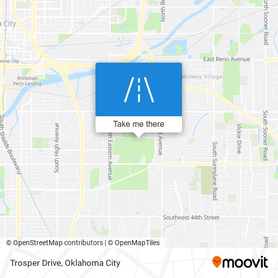 Trosper Drive map