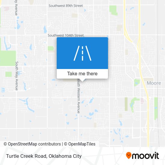 Mapa de Turtle Creek Road