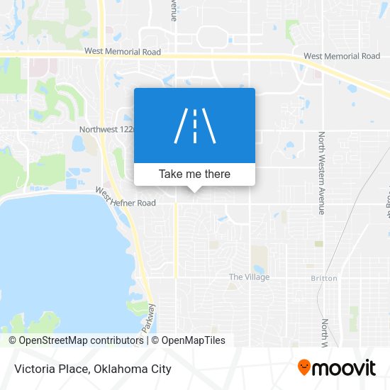 Victoria Place map