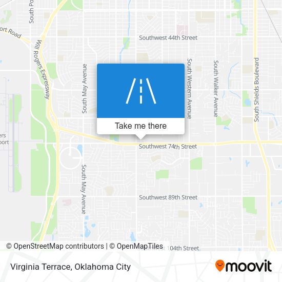 Virginia Terrace map