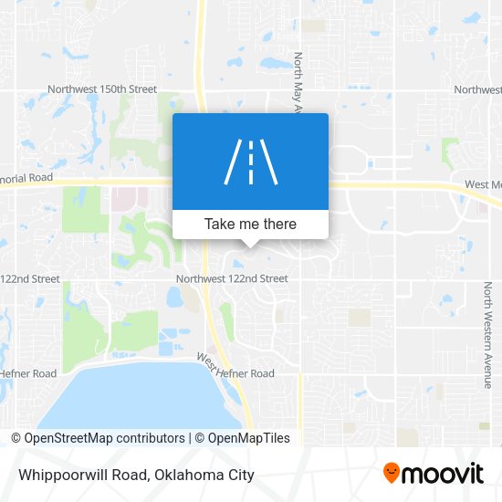 Mapa de Whippoorwill Road