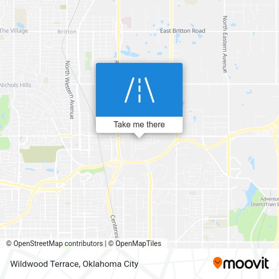 Wildwood Terrace map
