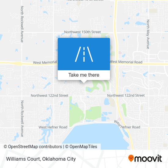 Williams Court map