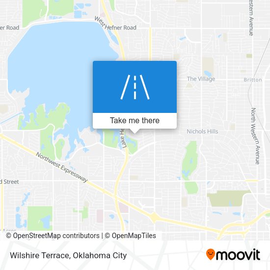 Wilshire Terrace map
