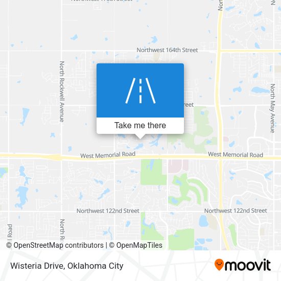 Wisteria Drive map
