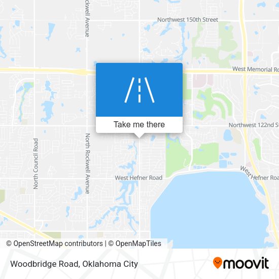 Mapa de Woodbridge Road