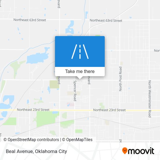 Mapa de Beal Avenue