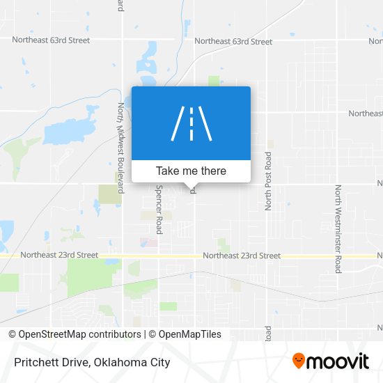 Pritchett Drive map