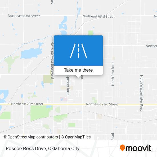 Mapa de Roscoe Ross Drive