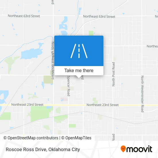 Roscoe Ross Drive map