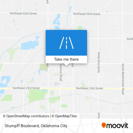 Stumpff Boulevard map