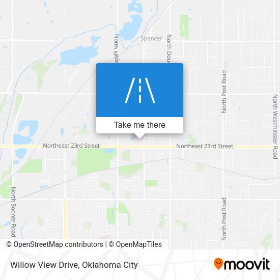 Mapa de Willow View Drive