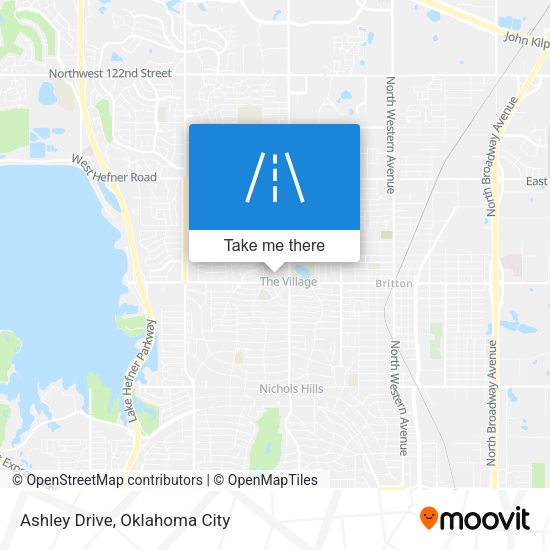 Mapa de Ashley Drive