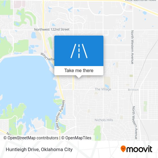Mapa de Huntleigh Drive