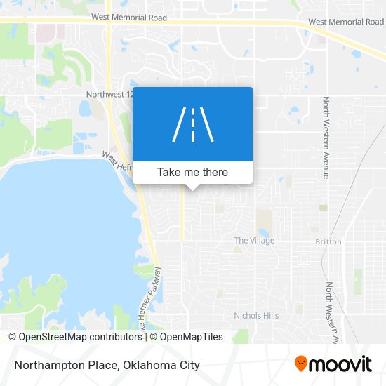 Northampton Place map