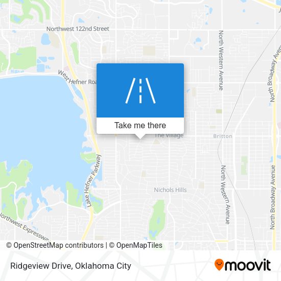 Mapa de Ridgeview Drive