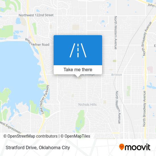 Stratford Drive map