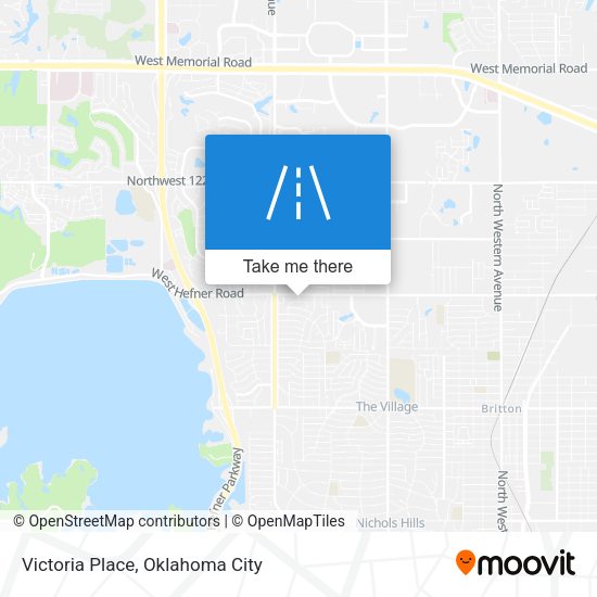 Victoria Place map