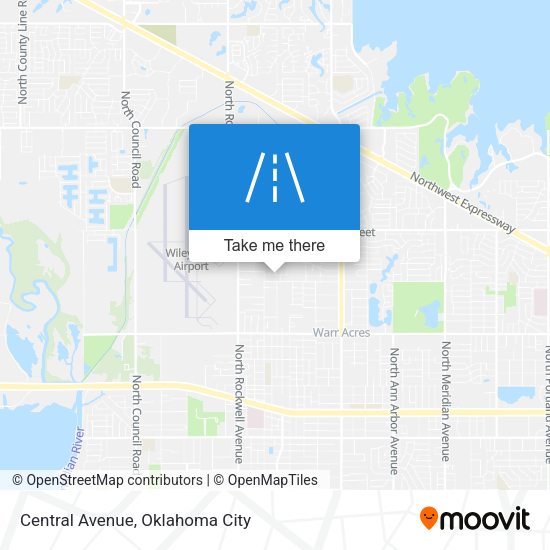 Mapa de Central Avenue