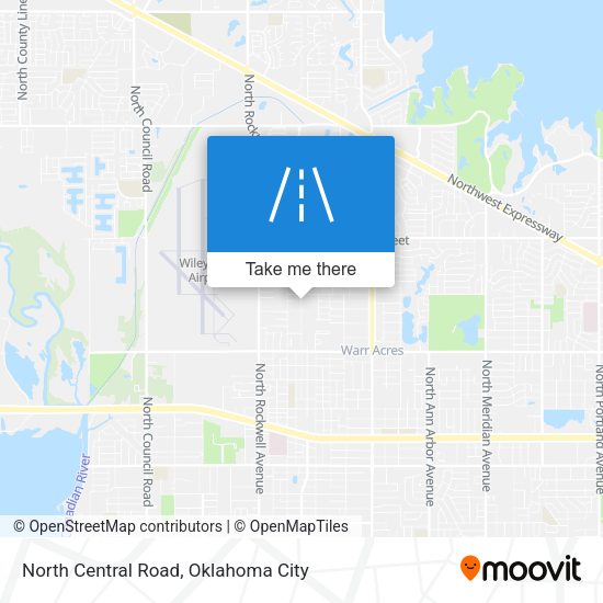 Mapa de North Central Road