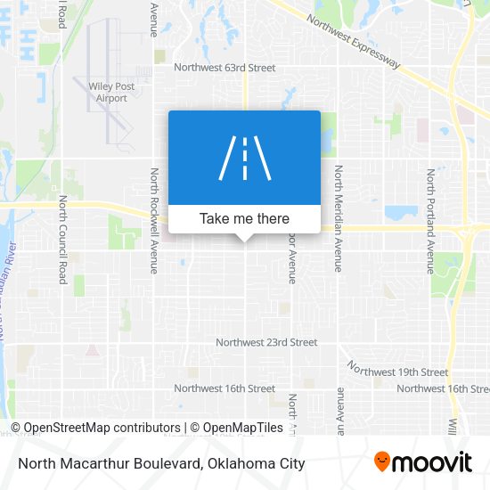 Mapa de North Macarthur Boulevard