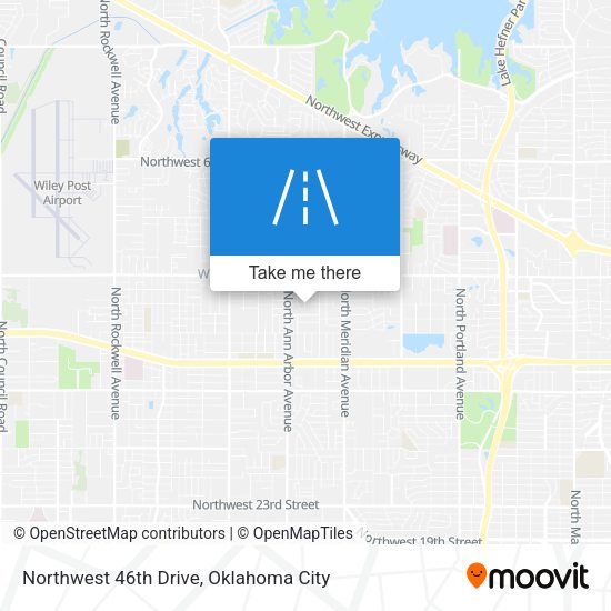 Northwest 46th Drive map