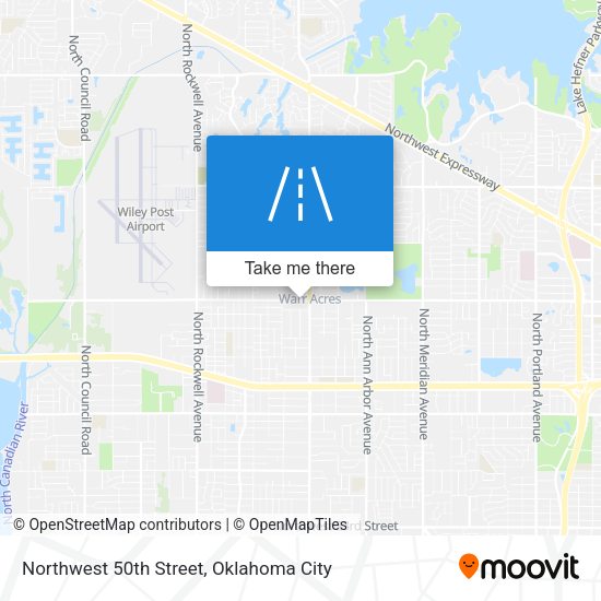 Mapa de Northwest 50th Street