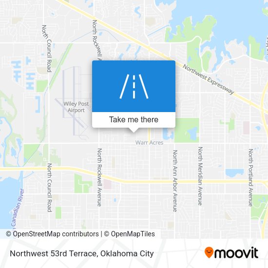 Mapa de Northwest 53rd Terrace
