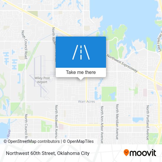 Mapa de Northwest 60th Street