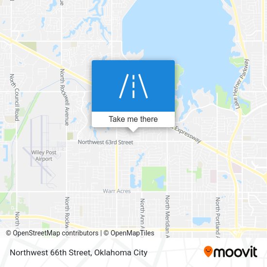 Mapa de Northwest 66th Street