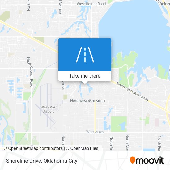Shoreline Drive map