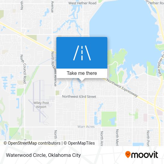 Mapa de Waterwood Circle