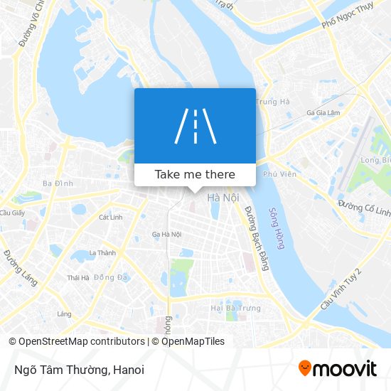 Ngõ Tâm Thường map