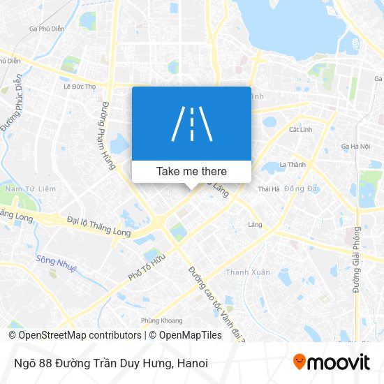 Ngõ 88 Đường Trần Duy Hưng map