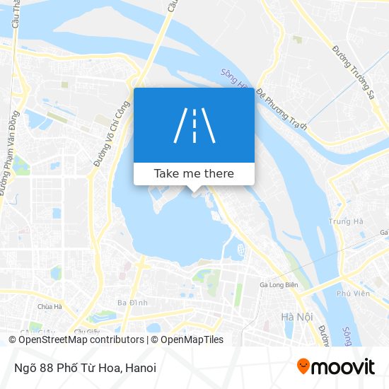 Ngõ 88 Phố Từ Hoa map