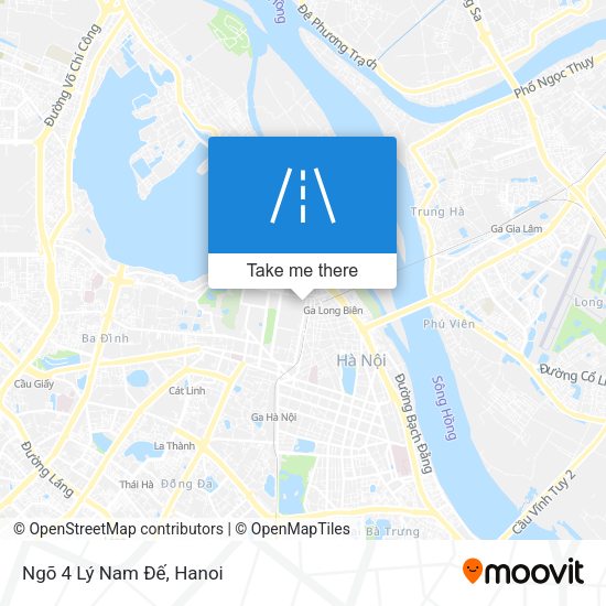 Ngõ 4 Lý Nam Đế map